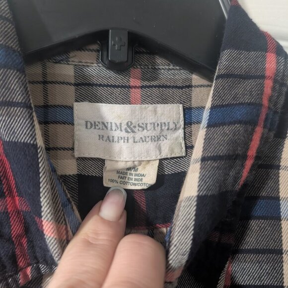 Denim & Supply Ralph Lauren | Long-Sleeve Shirt In Marshall Plaid - Picture 8 of 10